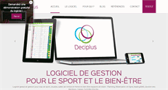 Desktop Screenshot of deciplus.fr