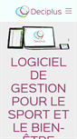 Mobile Screenshot of deciplus.fr
