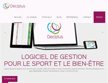 Tablet Screenshot of deciplus.fr